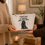 Trousse Beige J’peux pas je préfère mon Terre-Neuve