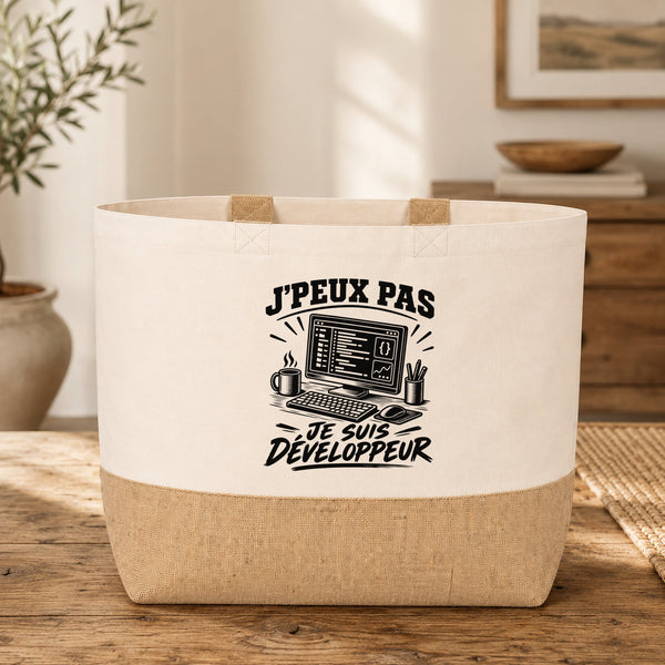 Sac J’peux pas je suis Développeur