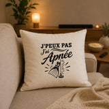 Housse de Coussin J’peux pas j’ai Apnée