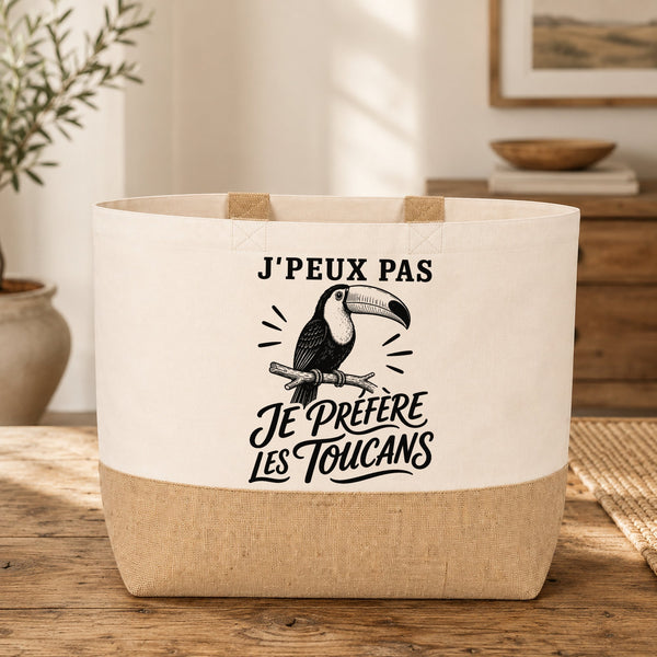 Sac J’peux pas je préfère les Toucans