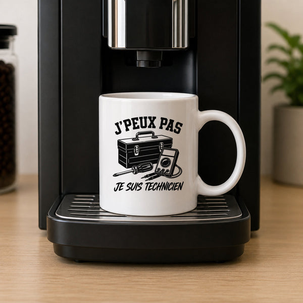 Mug J’peux pas je suis Technicien