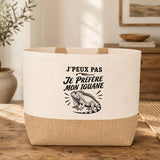 Sac J’peux pas je préfère mon Iguane