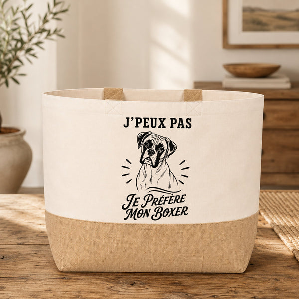 Sac J’peux pas je préfère mon Boxer