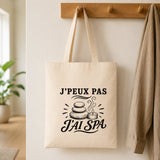 Tote Bag Beige J’peux pas j’ai Spa