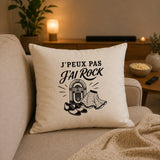 Housse de Coussin J’peux pas j’ai Rock