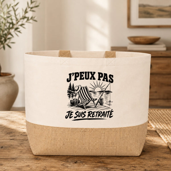 Sac J’peux pas je suis Retraité