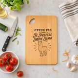 Planche à Découper J’peux pas je préfère mon Lama