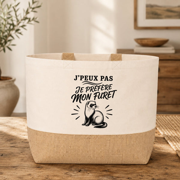 Sac J’peux pas je préfère mon Furet