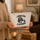 Trousse Beige J’peux pas je suis Étudiant