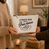 Trousse Beige J’peux pas j’ai Pain maison