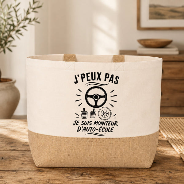 Sac J’peux pas je suis Moniteur d’auto-école