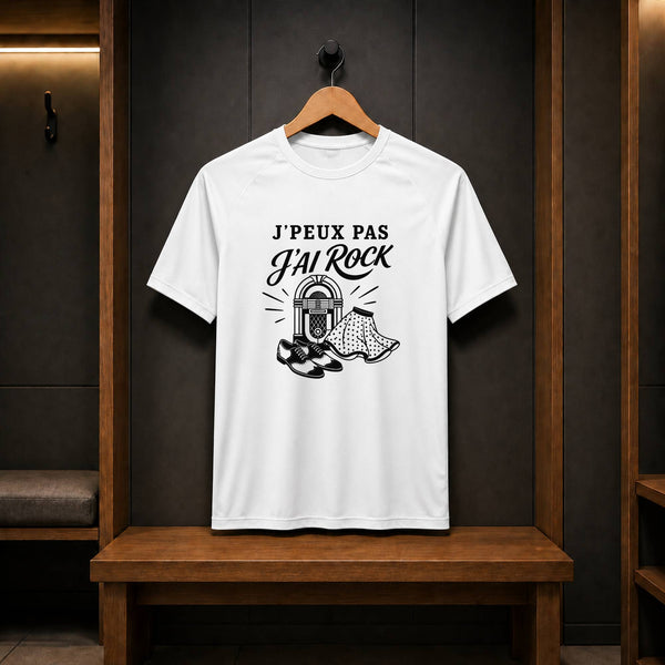 T-shirt de Sport Homme J’peux pas j’ai Rock