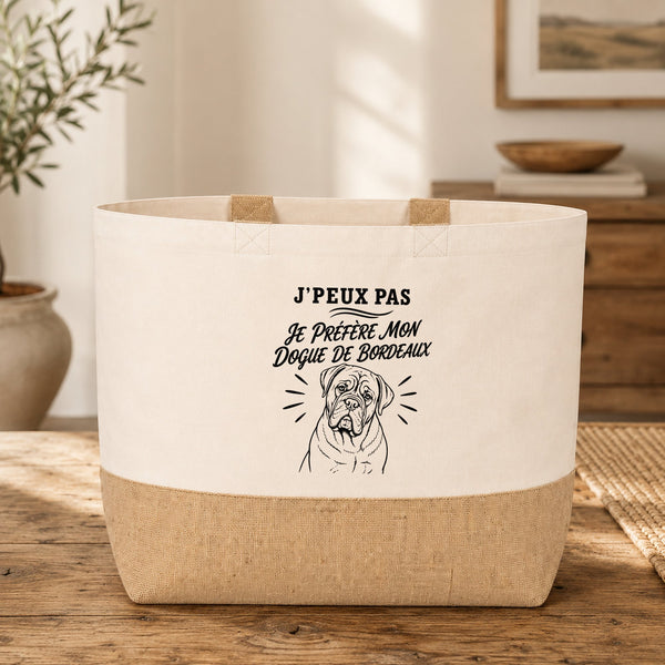 Sac J’peux pas je préfère mon Dogue de Bordeaux