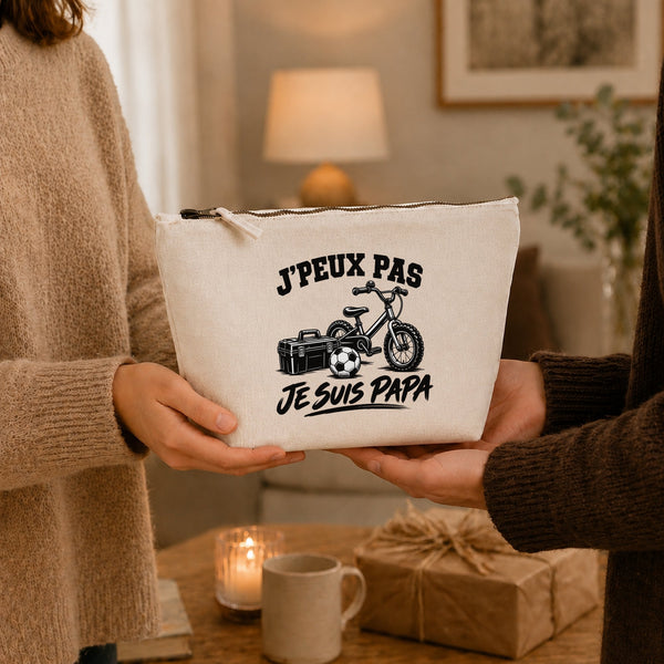 Trousse Beige J’peux pas je suis Papa