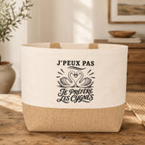 Sac J’peux pas je préfère les Cygnes