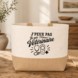 Sac J’peux pas je suis Vétérinaire