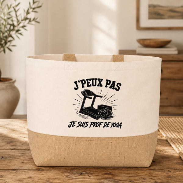Sac J’peux pas je suis prof de Yoga