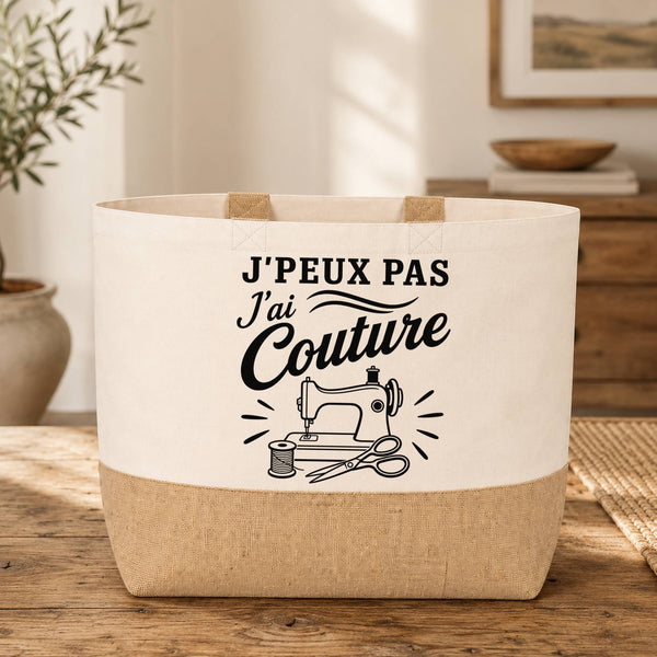 Sac J’peux pas j’ai couture J'peux pas minimaliste