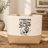 Sac J’peux pas je préfère les Lions