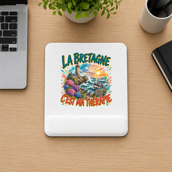 Tapis de Souris La bretagne c'est ma thérapie