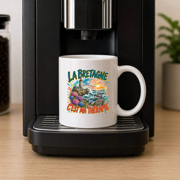 Mug La bretagne c'est ma thérapie