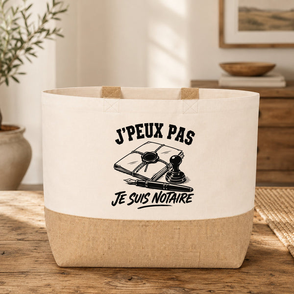 Sac J’peux pas je suis Notaire