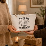 Trousse Beige J’peux pas je suis CPE