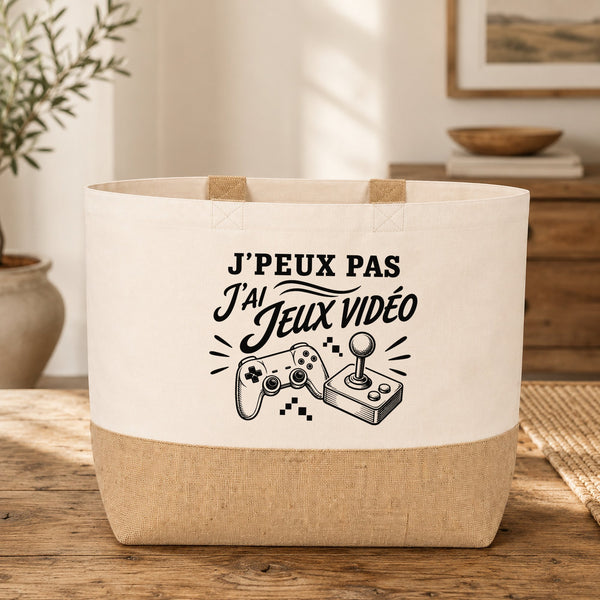 Sac J’peux pas j’ai Jeux vidéo