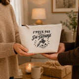 Trousse Beige J’peux pas j’ai Tatouage