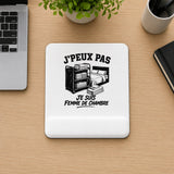 Tapis de Souris J’peux pas je suis Femme de chambre