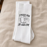 Chaussettes Homme Femme J’peux pas je suis CPE