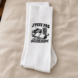Chaussettes Homme Femme J’peux pas je suis Secrétaire
