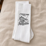 Chaussettes Homme Femme J’peux pas je suis Marseillais