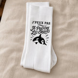 Chaussettes Homme Femme J’peux pas je préfère les Orques