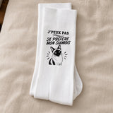 Chaussettes Homme Femme J’peux pas je préfère mon Siamois