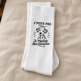 Chaussettes Homme Femme J’peux pas je préfère mon Dalmatien