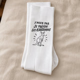 Chaussettes Homme Femme J’peux pas je préfère les Kangourous