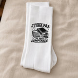 Chaussettes Homme Femme J’peux pas je suis Comptable
