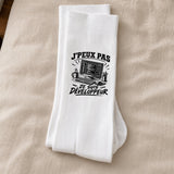 Chaussettes Homme Femme J’peux pas je suis Développeur