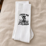 Chaussettes Homme Femme J’peux pas je suis Maman