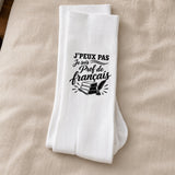 Chaussettes Homme Femme J’peux pas je suis Prof de français