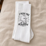 Chaussettes Homme Femme J’peux pas je suis Plaquiste