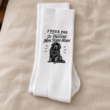 Chaussettes Homme Femme J’peux pas je préfère mon Terre-Neuve