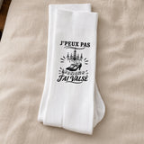 Chaussettes Homme Femme J’peux pas j’ai Valse