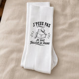 Chaussettes Homme Femme J’peux pas je suis Tailleur de pierre