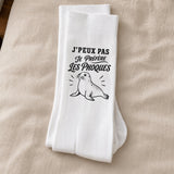 Chaussettes Homme Femme J’peux pas je préfère les Phoques