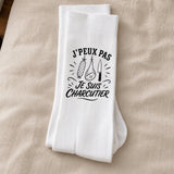 Chaussettes Homme Femme J’peux pas je suis Charcutier