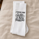 Chaussettes Homme Femme J’peux pas je préfère les Poulpes