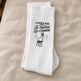 Chaussettes Homme Femme J’peux pas je préfère les Chamois