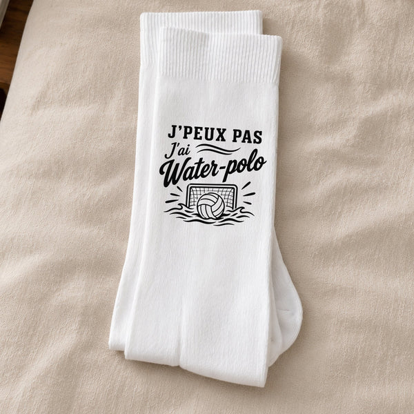 Chaussettes Homme Femme J’peux pas j’ai Water-polo